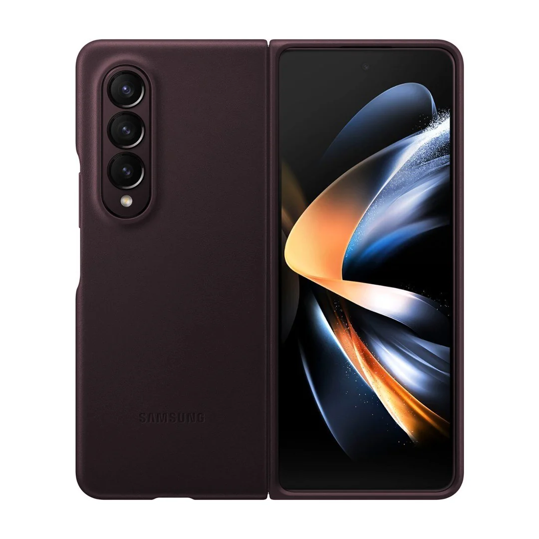 Samsung Galaxy Z Fold 4 Leather Cover - Image 3
